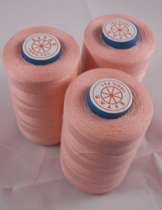 Overloka diegi, maigi rozā krāsā, 5000Y, Nr.120