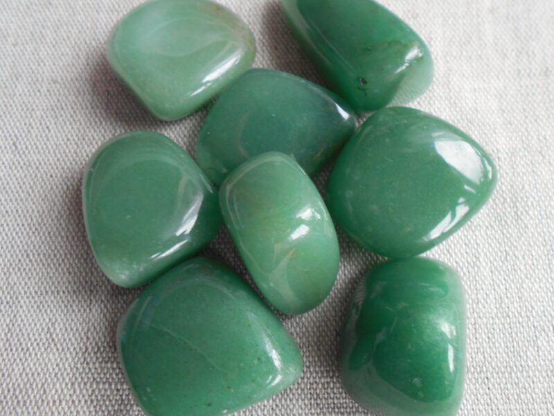 Avanturīns, zaļais, gluds, XL izmērs