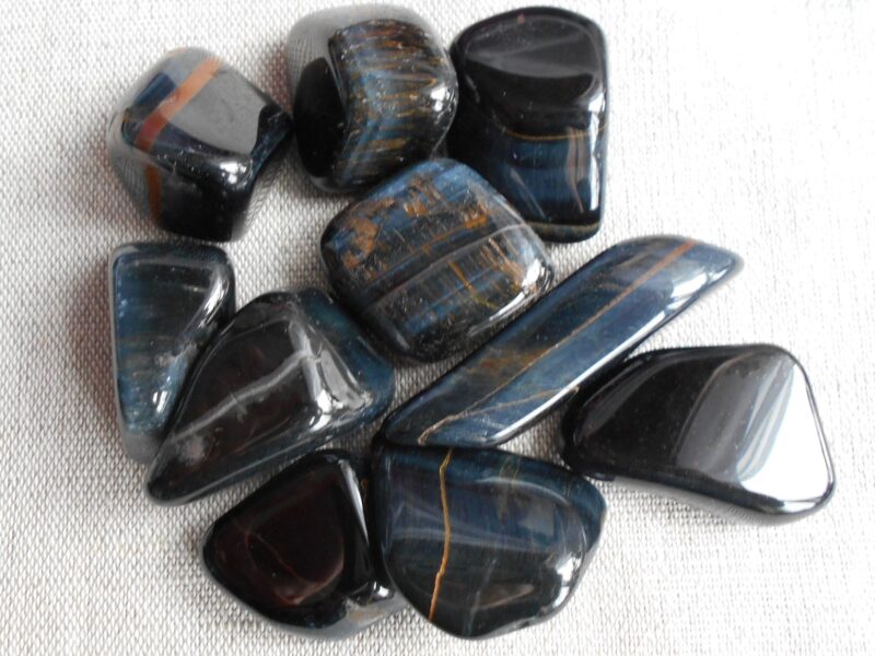 Vanaga acs, zilā tīģeracs, gludi apstrādāta, XL izmērs