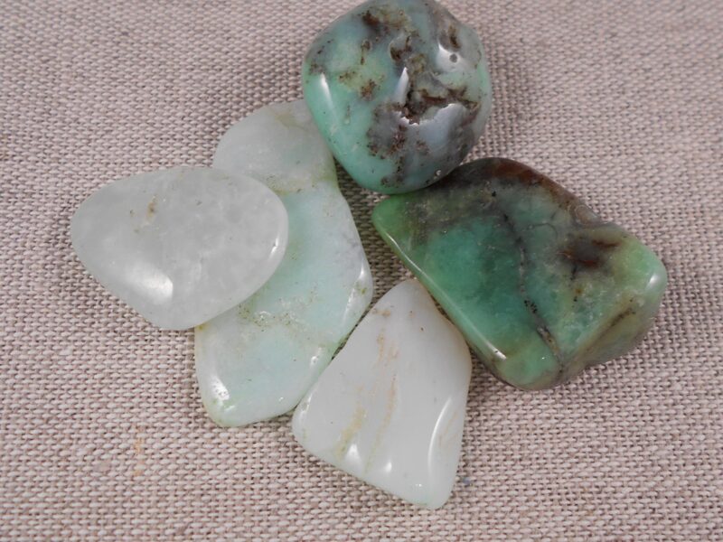 Austrālijas hrizoprazs, 3 gab/komplekts, M izmērs